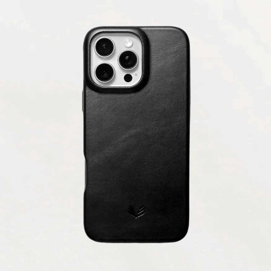 Funda de cuero "Excellence" iPhone 16 Pro Max