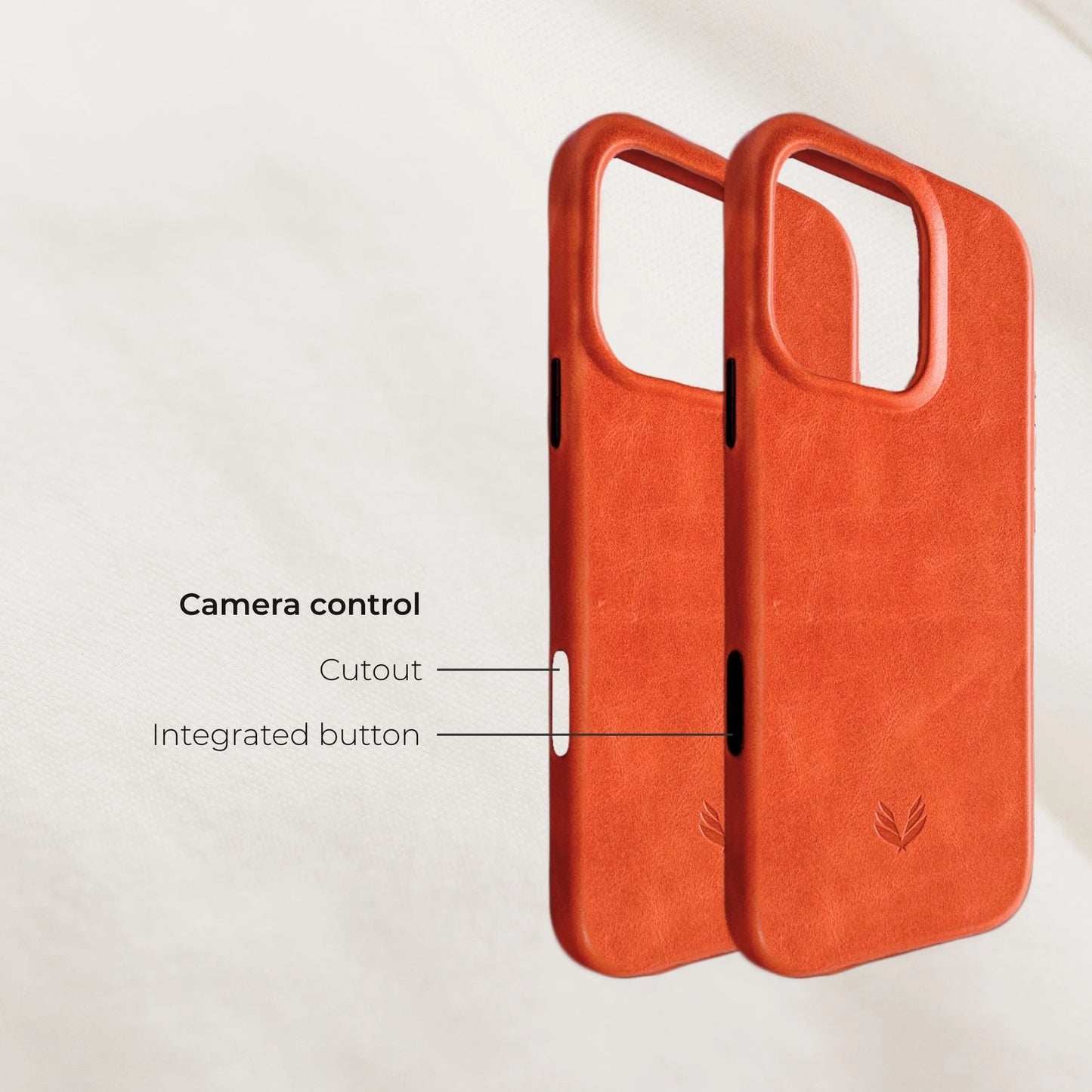 Funda de cuero "Excellence" iPhone 16 Pro Max
