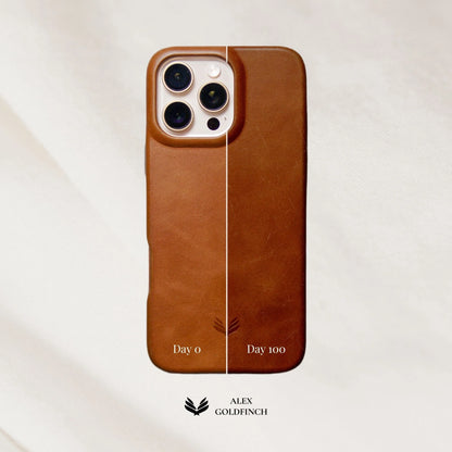 Funda de cuero "Excellence" Iphone 16 Pro